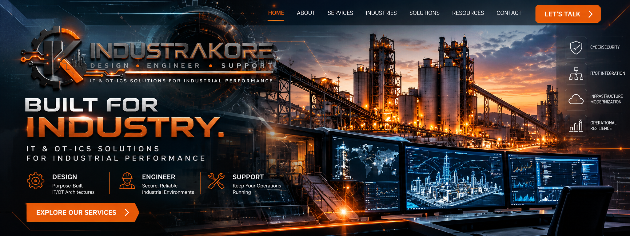 IndustraKore — Built for Industry